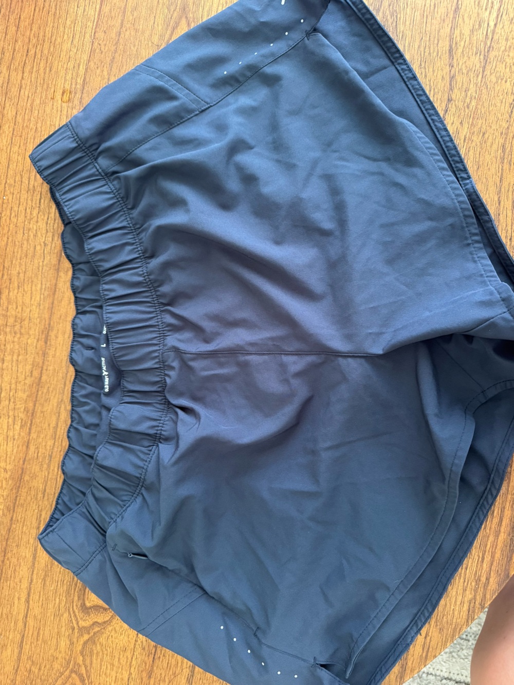 Old Navy Slate Blue Athletic Shorts - Mid-Rise StretchTech Run Shorts